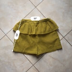 Green BCBG shorts